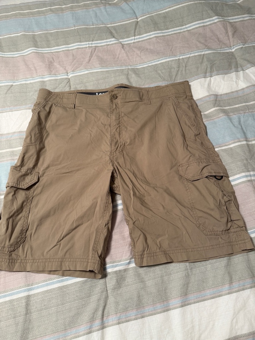 Lee Men's Cargo Shorts - Khaki Brown